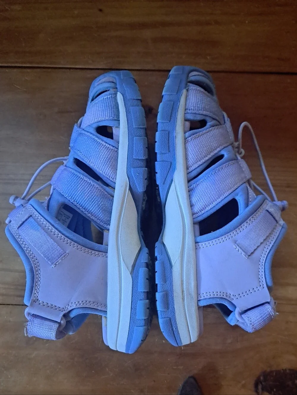 Lands' End Kids All Weather Closed Toe Sandals  Kids Size 13 Water Trail Shoes